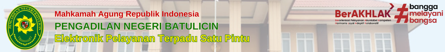 ePTSP Pengadilan Negeri Batulicin